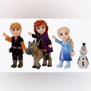 Frozen II Kids Doll Bundle - Elsa, Anna, Kristoff, Sven, Olaf